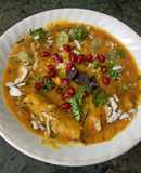 Dal Dhokli with dhokli made from leftover methi thepla dough