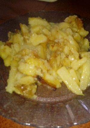 Una foto de Papas pegajosas!!!