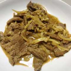 A picture of Sapi Saus Wijen (Beef Roasted Sesame).