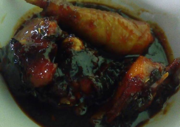Semur ayam kampung