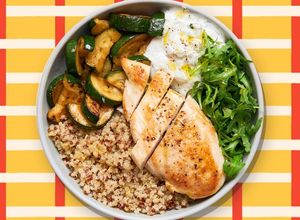 Une photo de Bowl Quinoa Poulet Sauce Yaourt