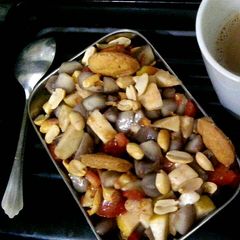 A picture of Boiled Chest Nut Chaat.