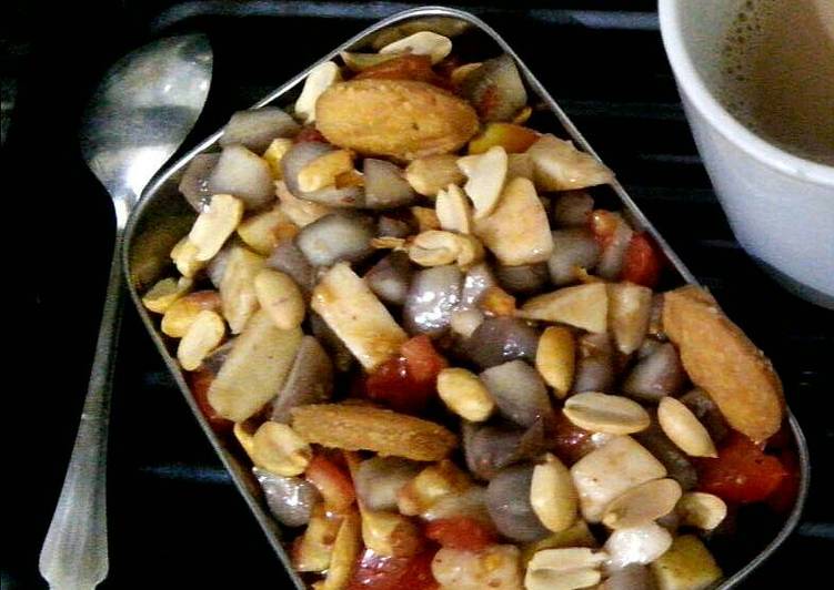 Boiled Chest Nut Chaat