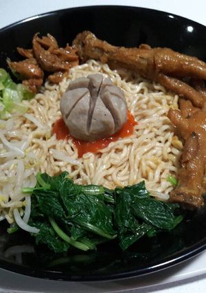 Foto resep Mie ayam ceker