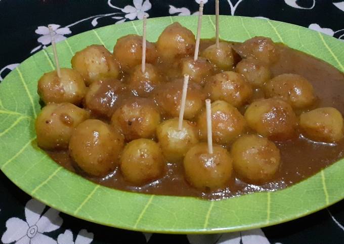 Bagaimana Menyiapkan Cilok Bumbu Kacang Enaaakkk, Bisa Manjain Lidah