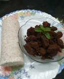 Puttu with Roast Beef(Erachi Puttu)