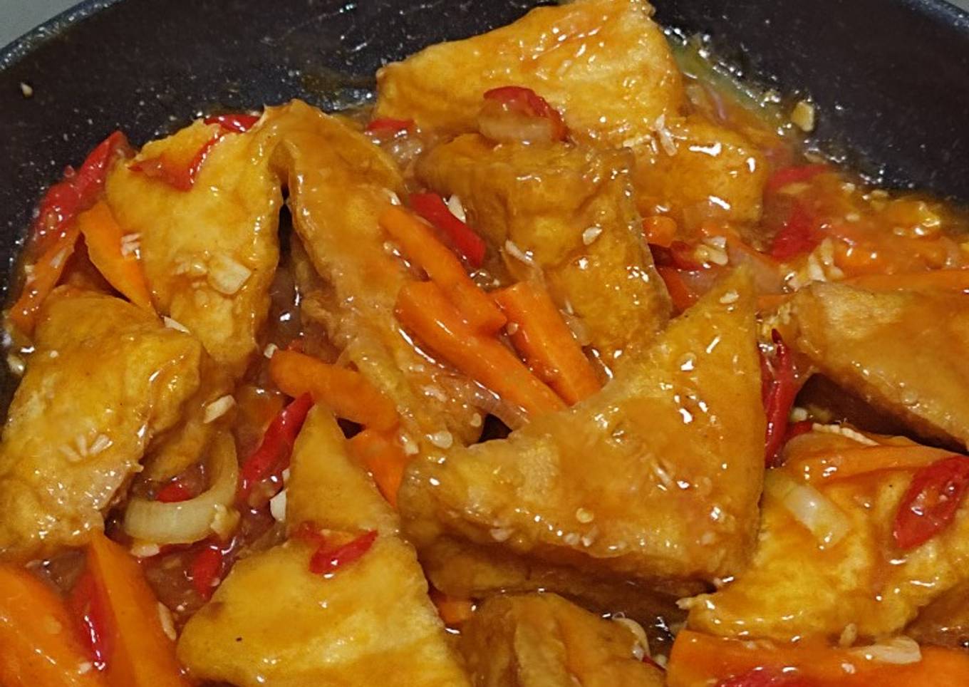 Cara Gampang Menyiapkan Tahu Asam Pedas Manis yang Enak Banget