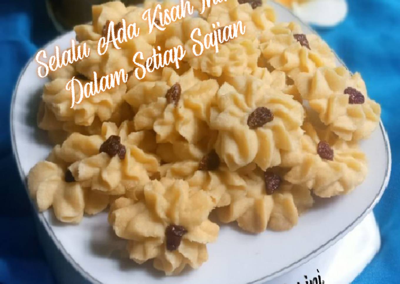 Resep Kue Kering Mawar Legendaris (Non Telur) yang Lezat Sekali