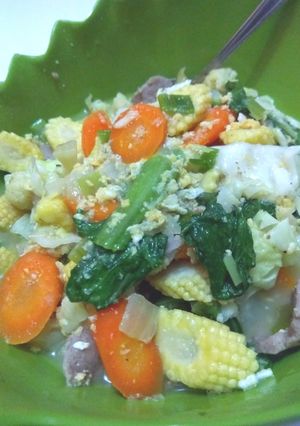Foto resep Capcay kuah