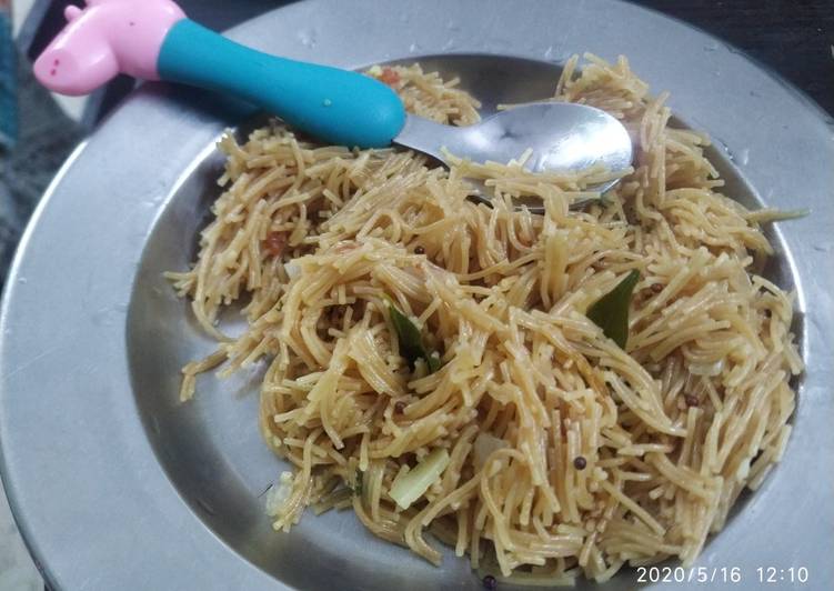 Steps to Make Any-night-of-the-week Bambino/Vermicelli upma