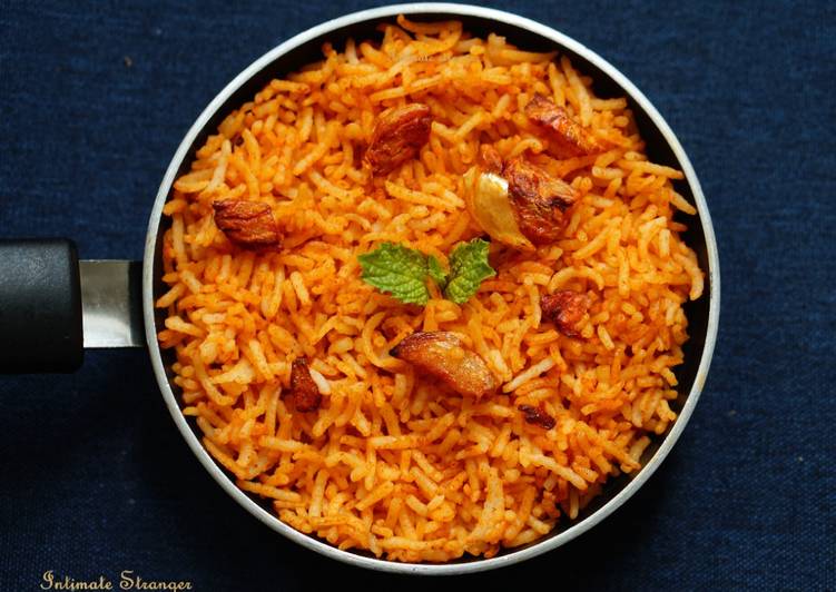 Recipe of Instant South Indian Garlic Rice : in A Minutes for Family