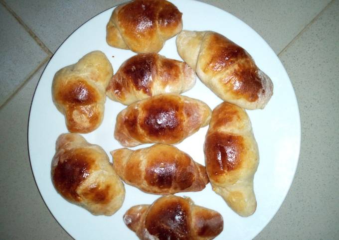 Recipe of Homemade Croissant Bread