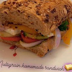 A picture of Multigrain Veggies Sandwich.