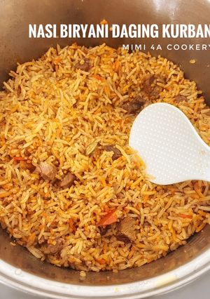 Foto resep Nasi Biryani Daging Kurban