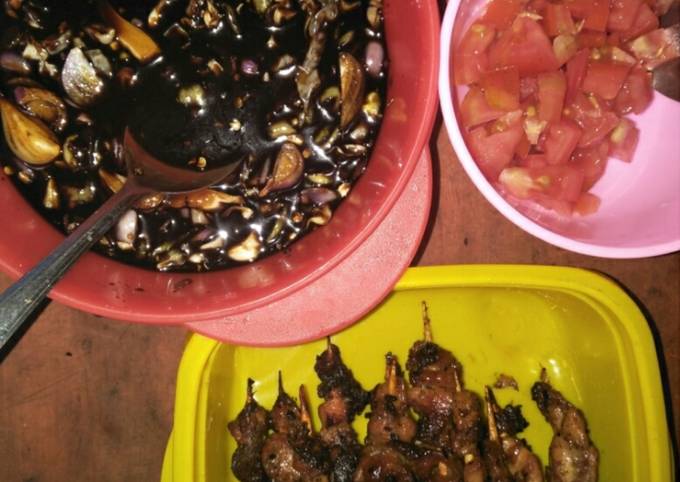 Cara Gampang Membuat Sate ayam bumbu kecap (resep keluarga) yang Menggugah Selera