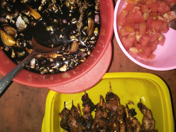 Cara Gampang Membuat Sate ayam bumbu kecap (resep keluarga) yang Menggugah Selera