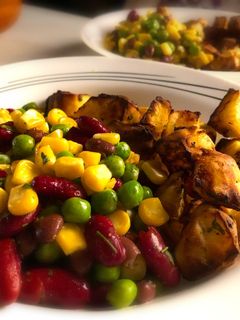 صورة لوصفة بطاطس بالخضار