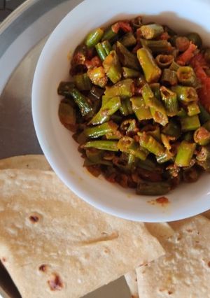 A picture of Beans sabji.