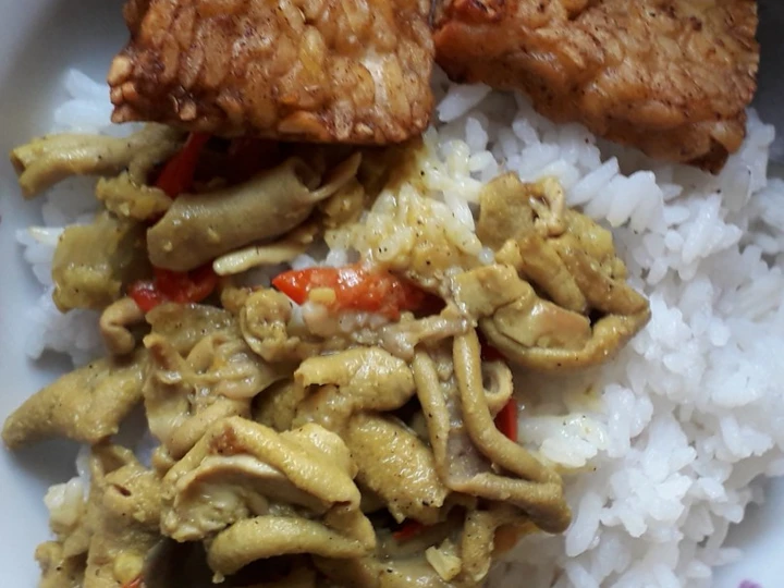 Cara Mudah Membuat Resep Usus Ayam Bumbu Kuning 💛 yang Lezat Anti Ribet, Bisa Manjain Lidah