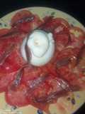 Corona de Tomate y Burrata Cremosa