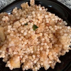 A picture of Sabudana khichadi.