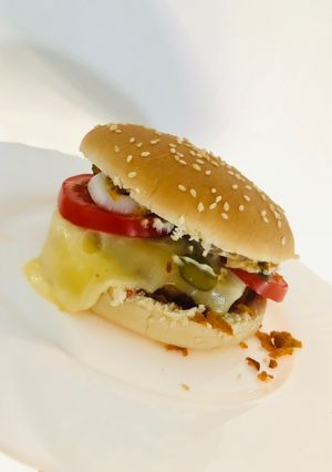 Házi Csirke burger recept fotója