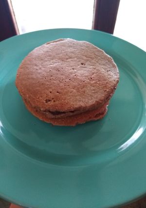 Una foto de Pancakes de banana