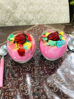 عکسی از دستور °•دسر توت فرنگی•°