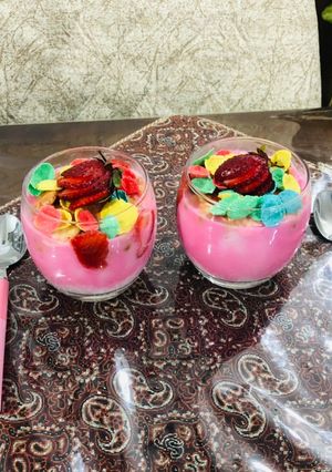 عکسی از دستور °•دسر توت فرنگی•°
