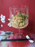"Zucchini Nudeln" im Glas mit 🥢asia 🥜Erdnuss-Sauce