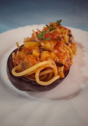 Foto di Barchette di melanzane