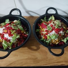 A picture of Matar Pav Chaat.