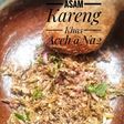 Asam Kareng Khas Aceh (Asam ikan teri/ Bilis)