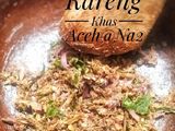 Asam Kareng Khas Aceh (Asam ikan teri/ Bilis)