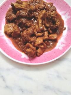 চিকেন কষা (chicken kosha recipe in Bengali) রেসিপির প্রধান ছবি