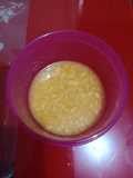 Mpasi hari ke 5 (Gasol jagung + jeruk baby)