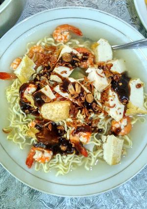 Foto resep Mie Lontong Petis