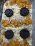 Vanilla oreo custard