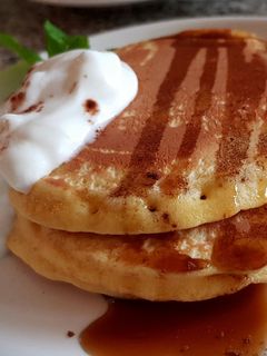 Una foto de Tortitas (Pancakes) de Naranja
