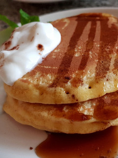 Una foto de Tortitas (Pancakes) de Naranja
