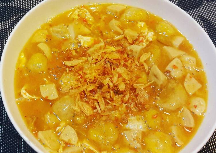 Resep Seblak Kuah Siomay Baso ala Chef Restu yang Enak Banget