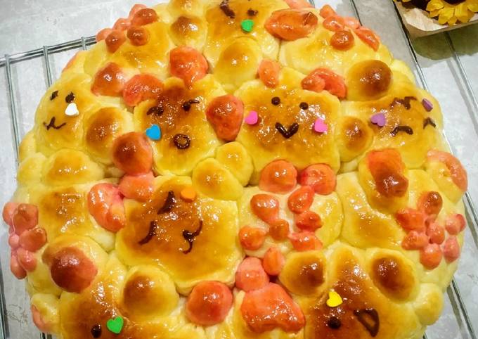 Resep Roti Sobek Karakter Anti Gagal