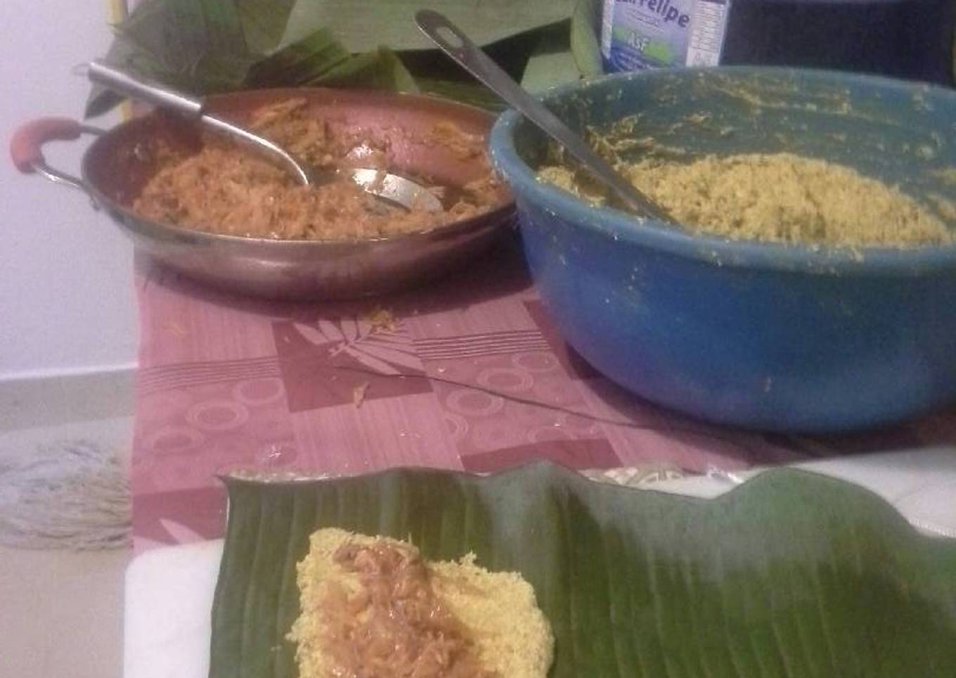 Mis pasteles en hojas