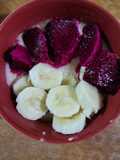 Oatmeal Pisang Naga