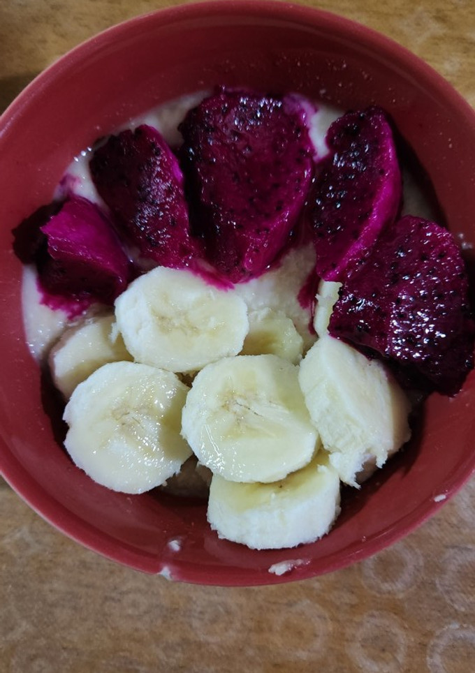Foto resep Oatmeal Pisang Naga