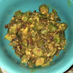 A picture of Okra Stir Fry (Bhindi Ki Sabzi).
