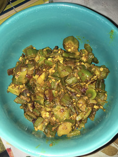 A picture of Okra Stir Fry (Bhindi Ki Sabzi).