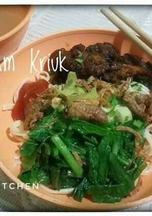 Foto resep Mie Ayam Kriuk