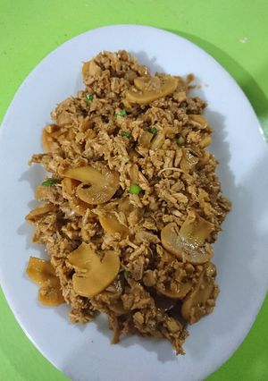 Foto resep Ayam Jamur saus tiram Mpasi 1 tahun +