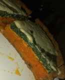 Tarta de calabaza y espinacas 🎃 ♡